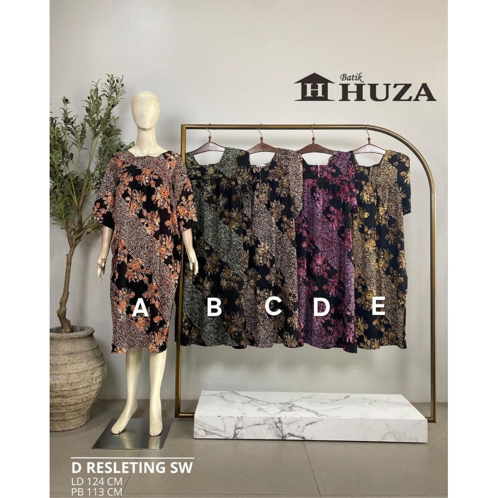 Daster jumbo HUZA resleting SW