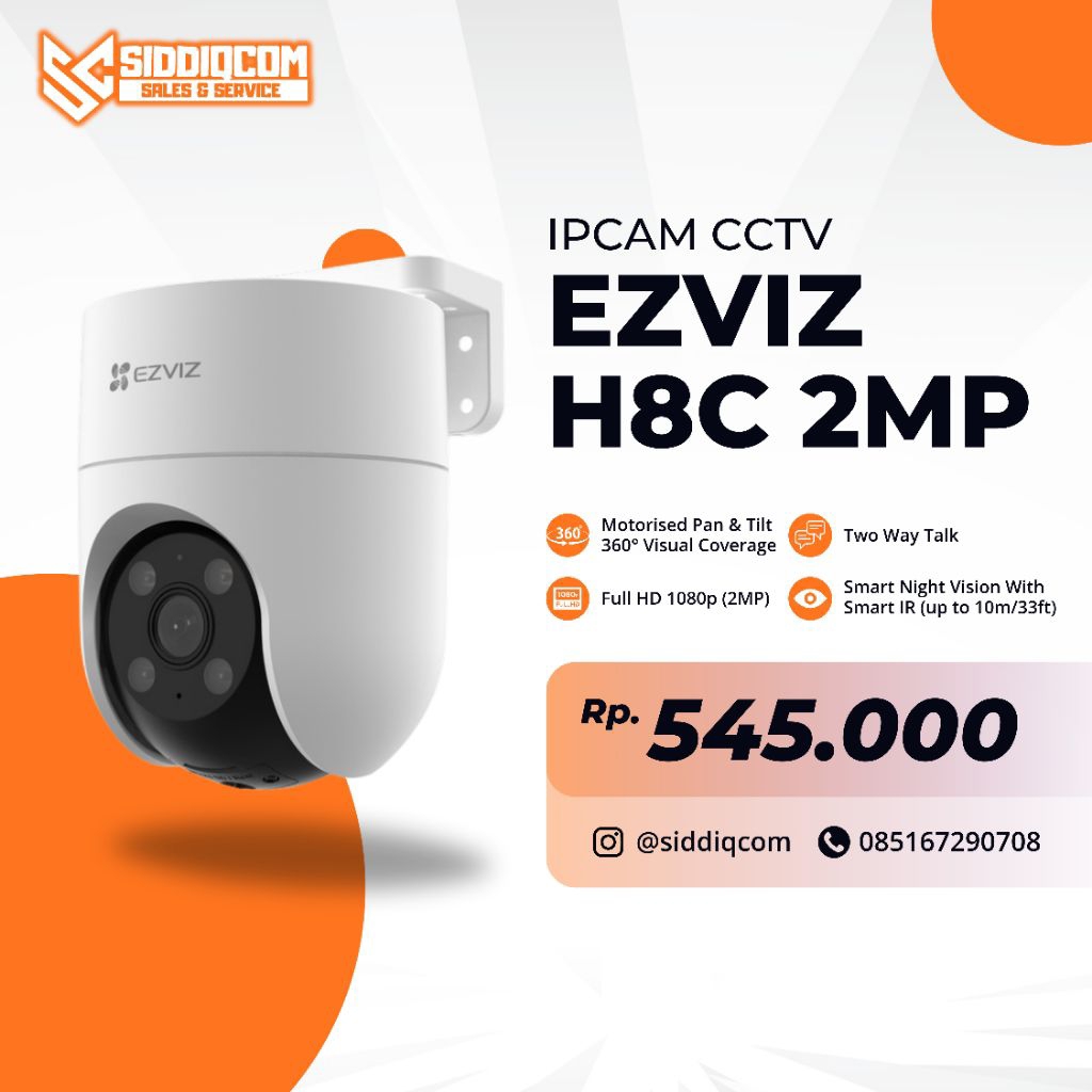 IPCAM CCTV EZVIZ H8C