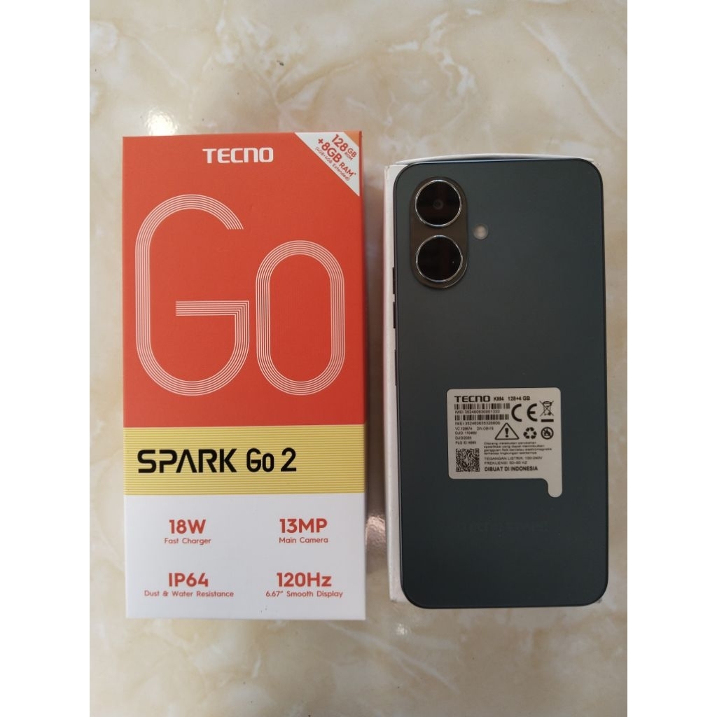 Tecno Spark Go2 4+4/128 second fullset