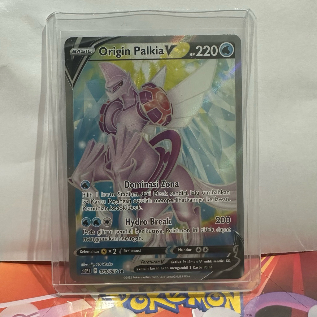Kartu Pokemon TCG - Origin Palkia V SR S10P