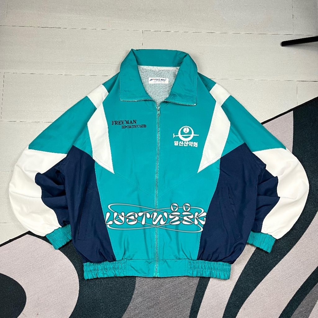 Freeman Colorblock Windbreaker Jacket