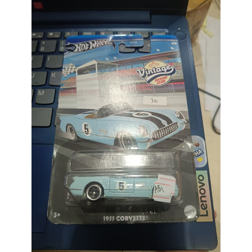 Hotwheels 1955 Corvette Vintage car diecast