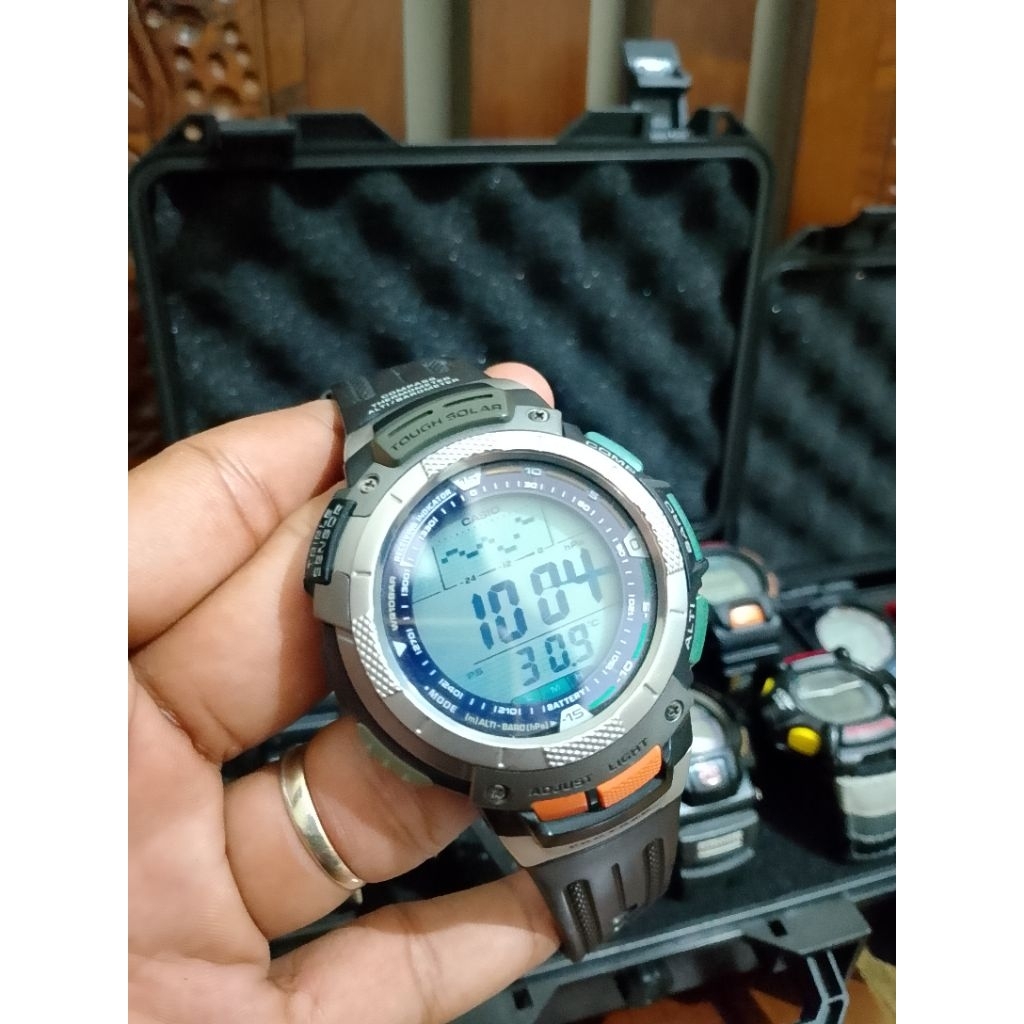 Protrek PRW-1000J Triple Sensor Tough Solar Water Resistance