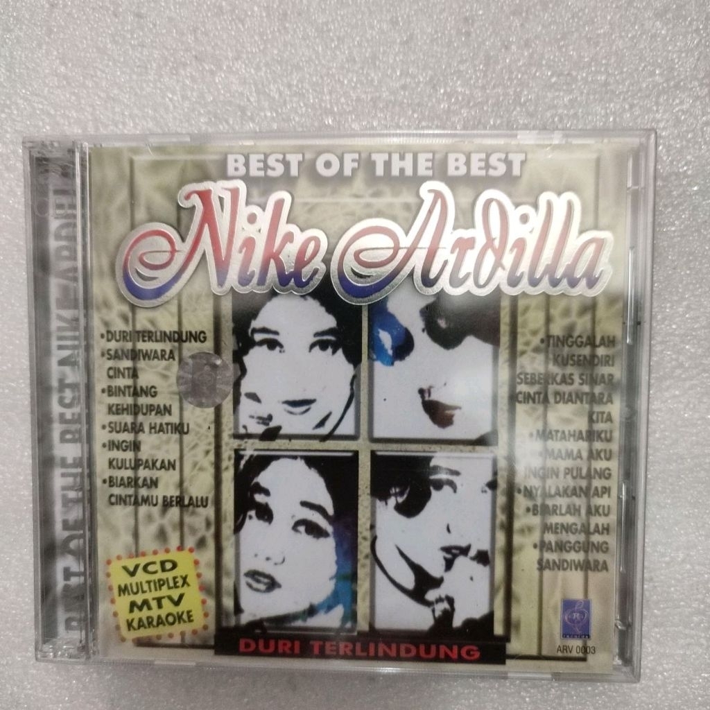 VCD KARAOKE THE BEST OF NIKE ARDILLA