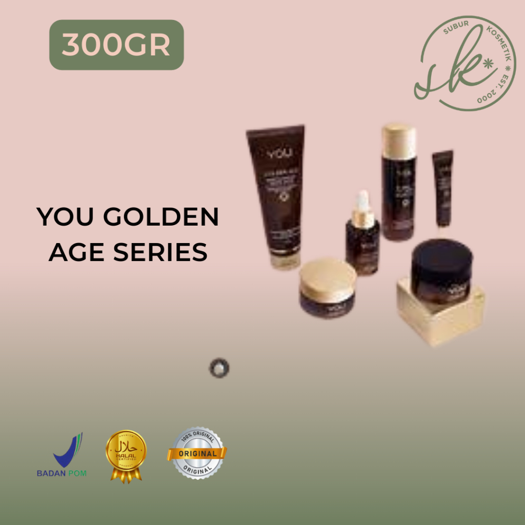 YOU Paket Lengkap Golden Age Series (Skincare Penuaan)