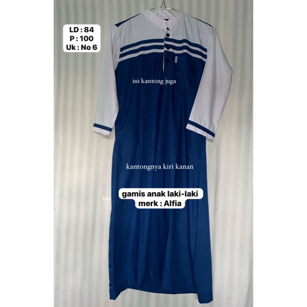 Gamis Jubah Anak Laki-Laki (Usia 6-9 tahun) ~ Preloved by rah