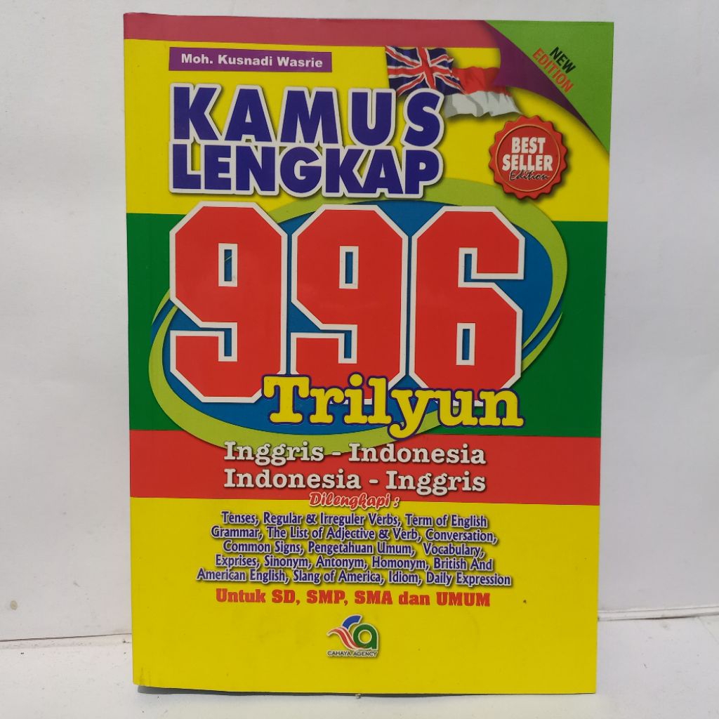 Kamus Lengkap 996 Trilyun ukuran A5 (21 × 15 cm) - CA