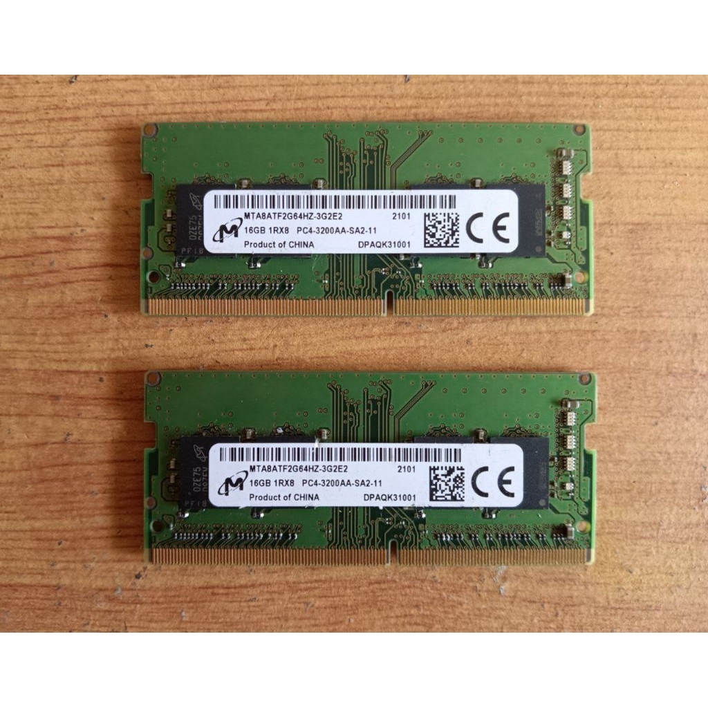RAM 16GB SODIMM DDR4 3200MHZ