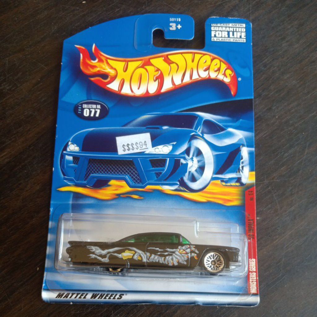 hot wheels 59 impala variant 2001