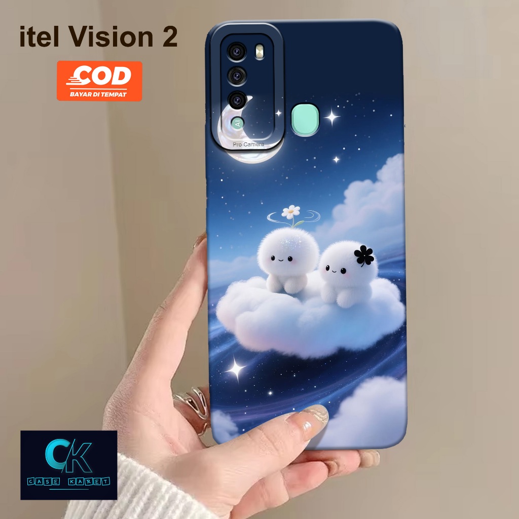 Case itel Vision 2 Terbaru - Fashion Case Kartun - Case Karet - Casing Hp itel Vision 2 Terbaru - So