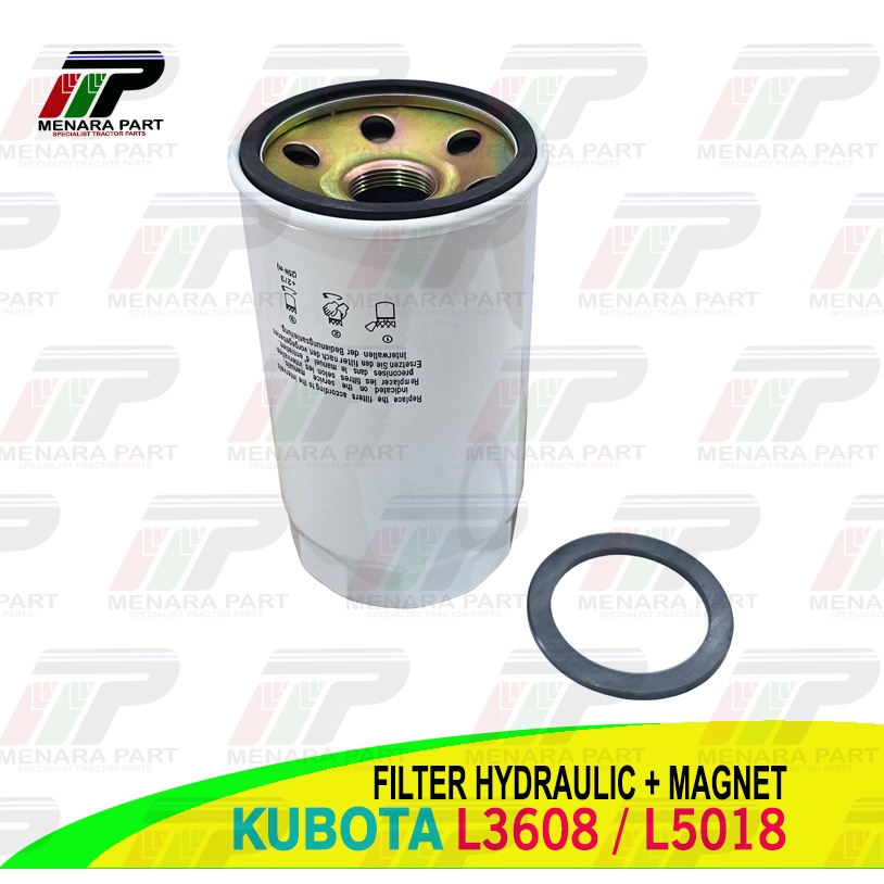 HHTA0-37710 FILTER HYDRAULIC + MAGNET KUBOTA L3608 / L4018 / L4400 / L5018 / L4018