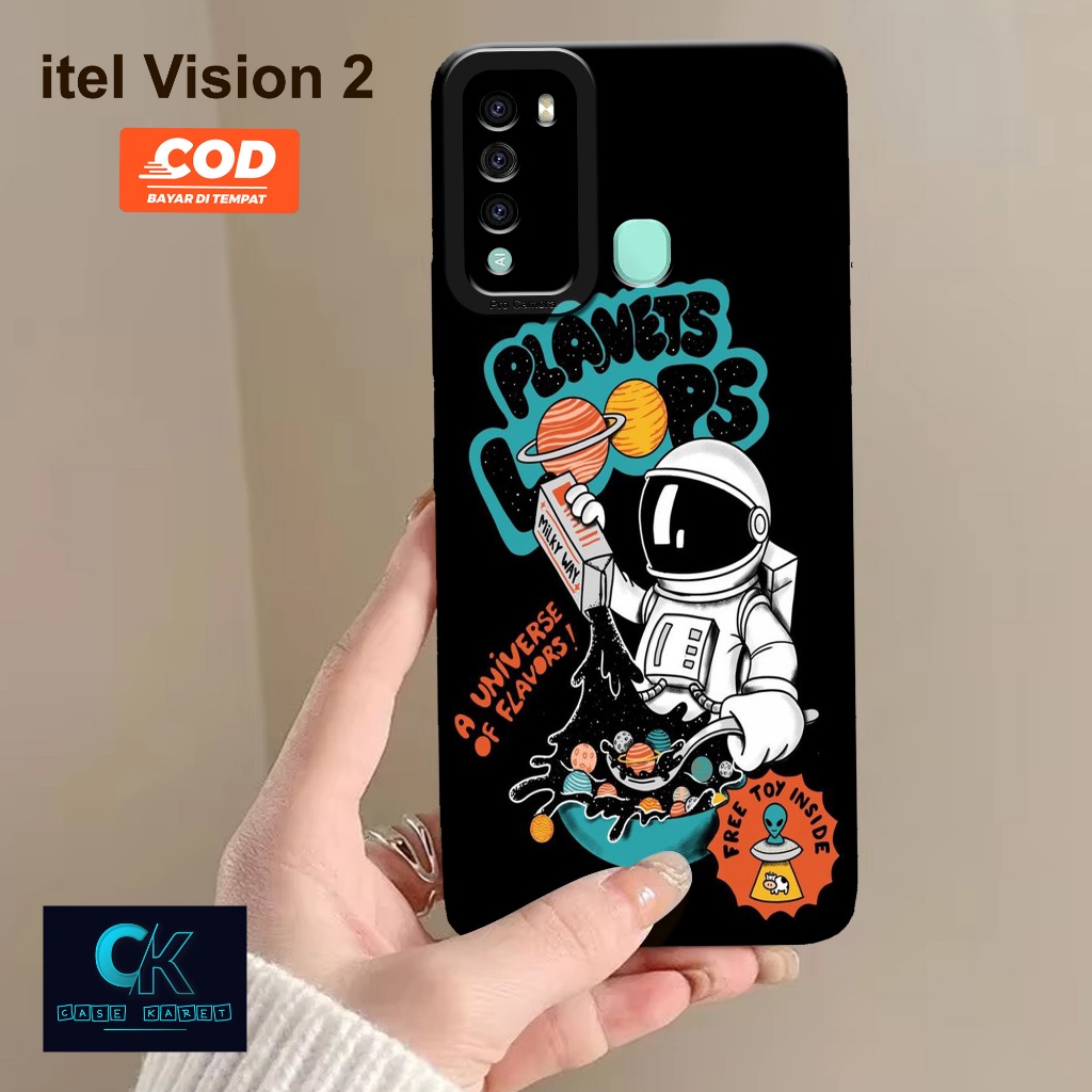 Case itel Vision 2 Terbaru - Fashion Case ASTRONOT - Case Karet - Casing Hp itel Vision 2 Terbaru - 