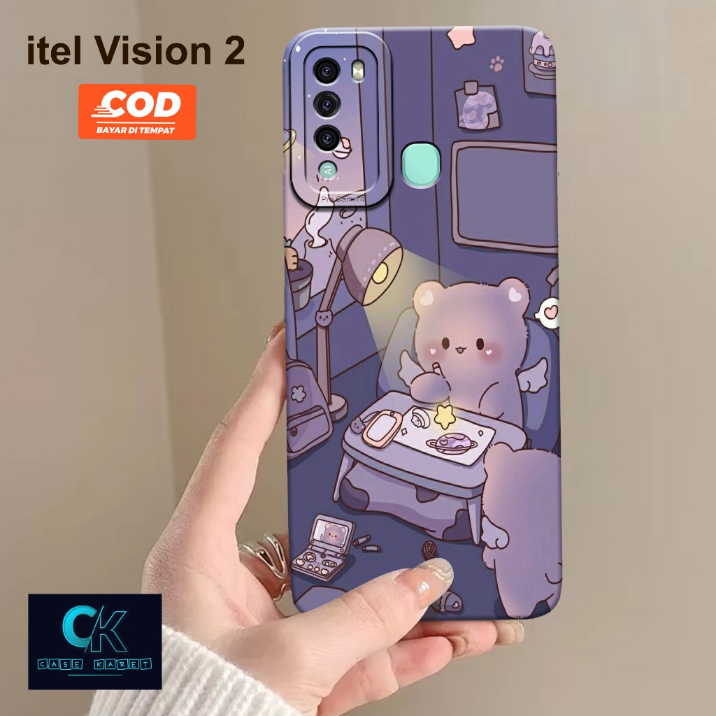 Case itel Vision 2 Terbaru - Fashion Case Kartun - Case Karet - Casing Hp itel Vision 2 Terbaru - So