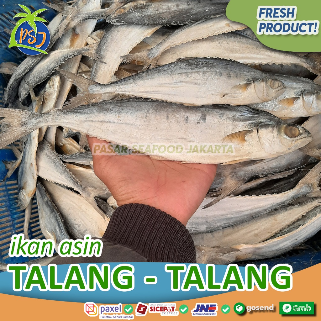 Ikan Asin Wais / Ikan Talang-talang 500 Gram | Ikan asin talang talang 1 kilogram