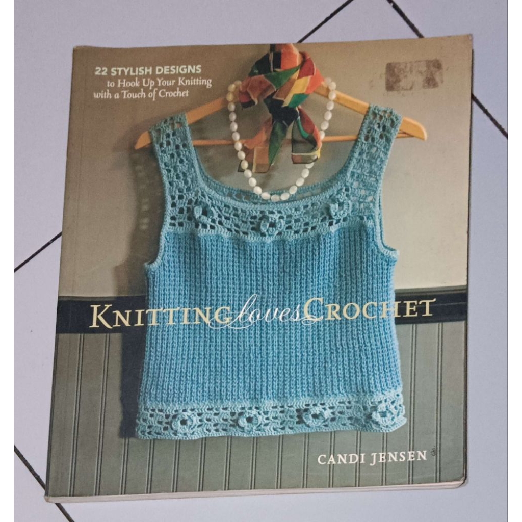 BUKU CROCHET RAJUT KNITTING LOVES CROCHET CANDI JENSEN