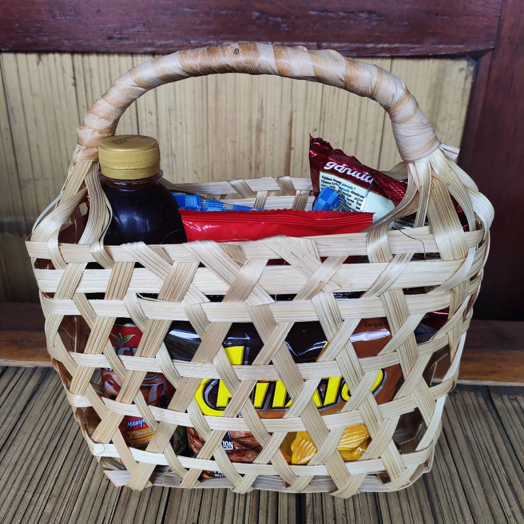 Tas Bambu Parsel 20x10x15