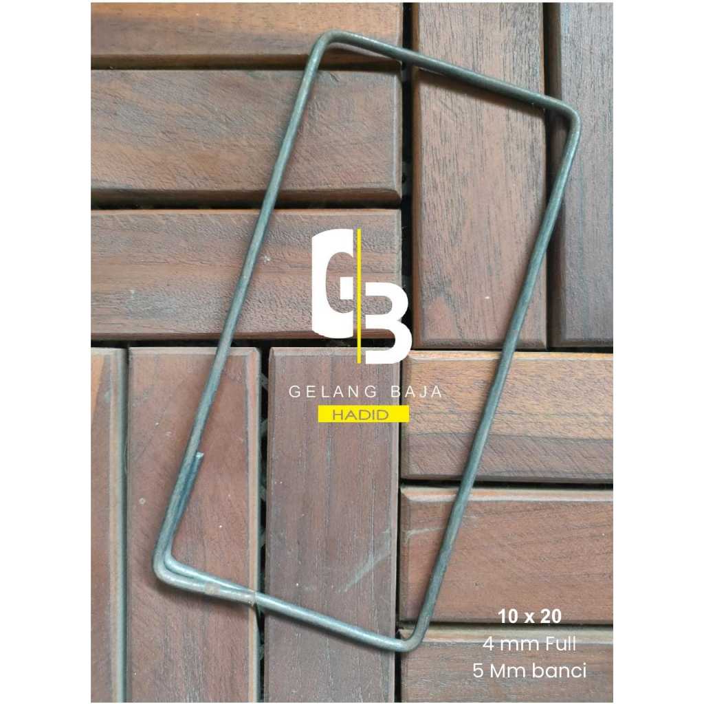 Besi Begel / Ring Behel / Kolom Besi / Cincin Ring Besi 10x20 5Mm Banci / 4Mm full