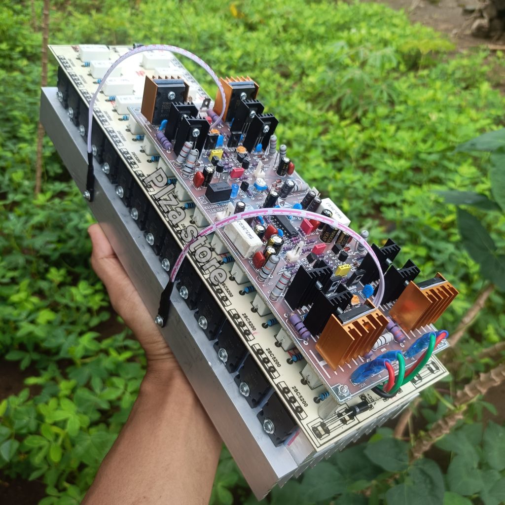 Driver Nx14000 BTL 3U Heatsink tebal 7.5mm pcb final fiber Tr final Toshiba 524 komponen full origin