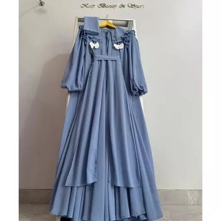 Gamiss Abaya Lebaran Terbaru 2026 Gamis Arab Saudi Import Maxyabaya Buju Games Fesyen Gamis Abaya Ba