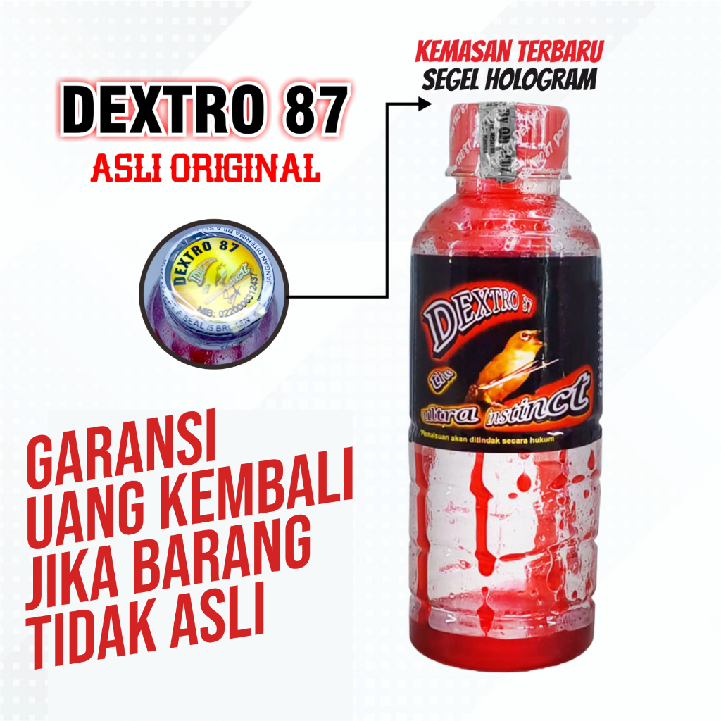 DEXTRO 87 (ASLI) OM ACUS MULTIVITAMIN DOPING PLECI, SOGON