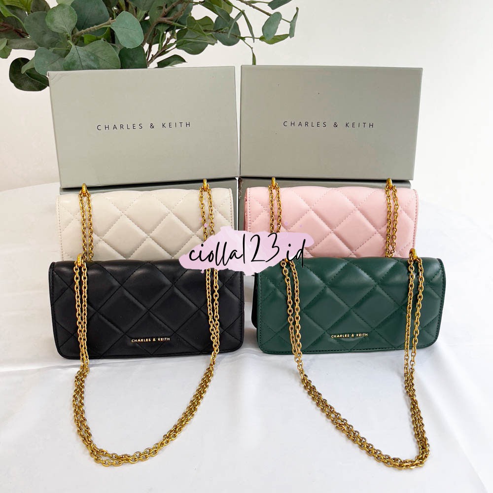 CK924 SHOULDER BAG - TAS SELEMPANG WANITA SHOULDER BAG CK PAFFUTO QUILTED - FREE BOX