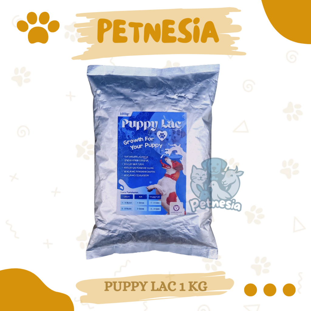 SUSU ANJING PUPPY LAC 1 KG - Puppylac Susu Anjing Berkualitas