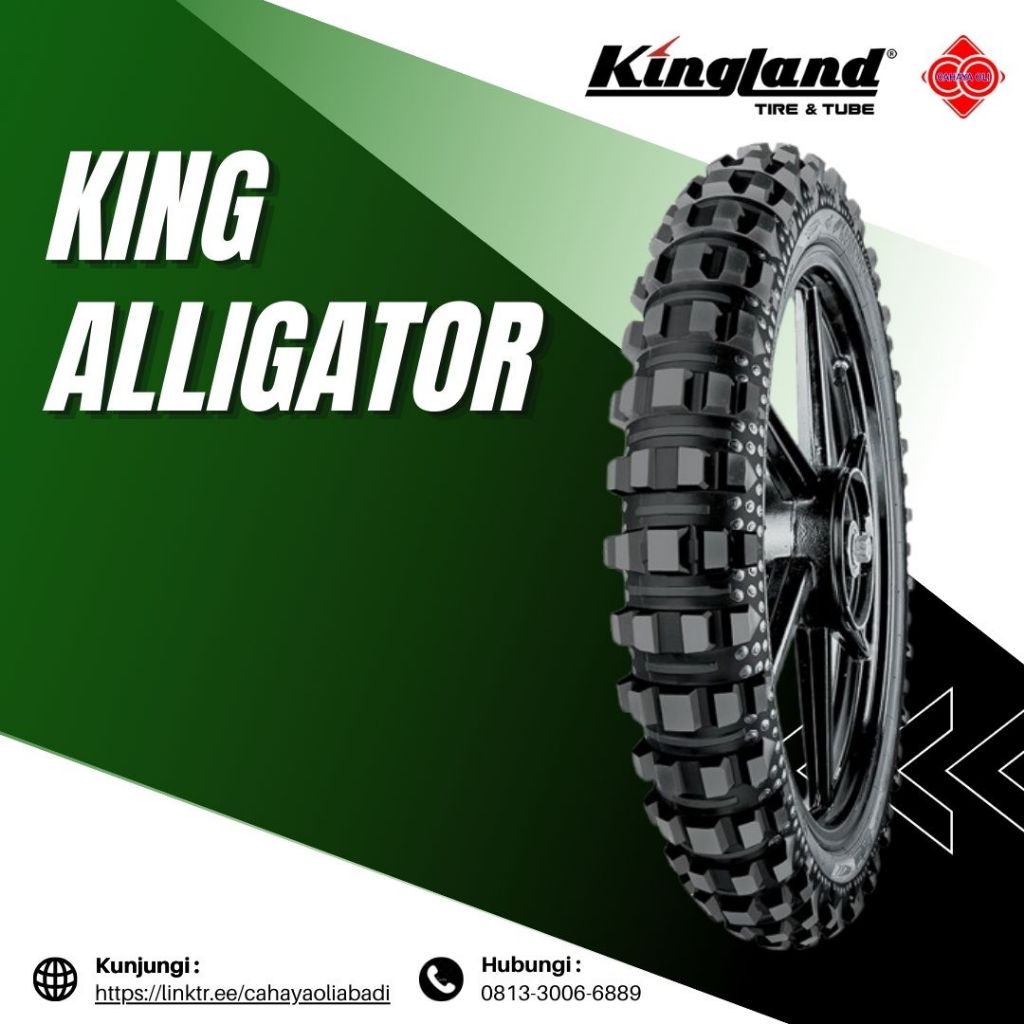 BAN LUAR KINGLAND KING ALLIGATOR TRAIL X-CROSS 250-17 275-17 300-17 70/100-19 90/100-16