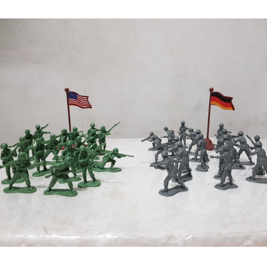 Mainan Action Figure Tentara - Mainan Tentara Jadul - Mainan Action Figure Soldiers