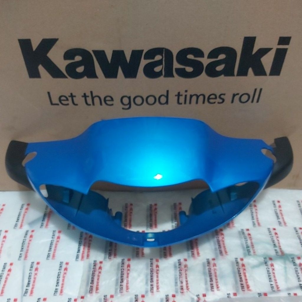 Batok Kawasaki Blitz Tromol Biru