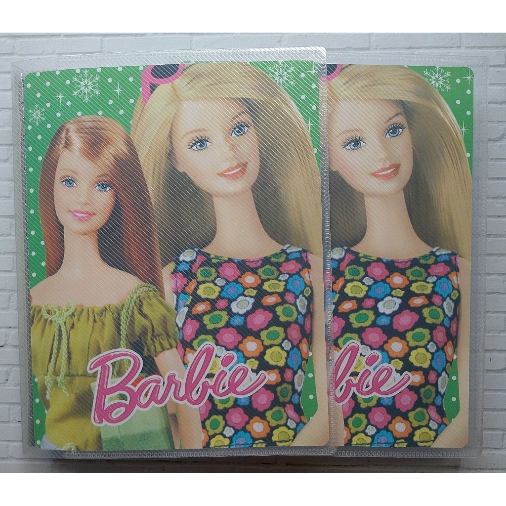 (1PC) BINDER MOTIF BARBIE 20 LUBANG RING