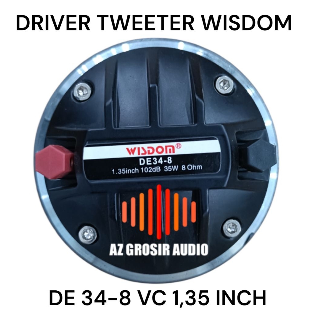 driver Tweeter Wisdom de34-8 tweeter wisdom de 34-8 tweeter wisdom d3