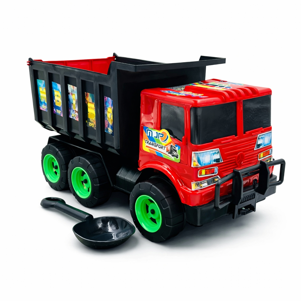 Mainan Anak Mobil Truk Sampah - Dump Truck - Truk Bak Besar Murah