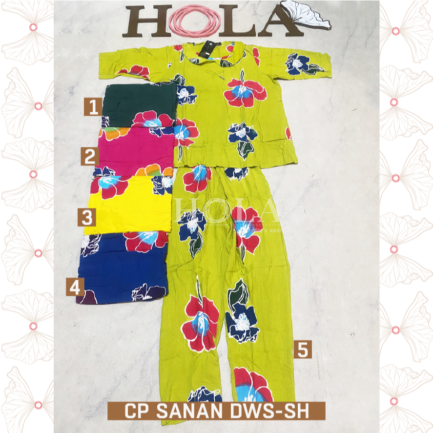HOLA_FASH | B- SETELAN CP DEWASA SANAN, BATIK SANAN