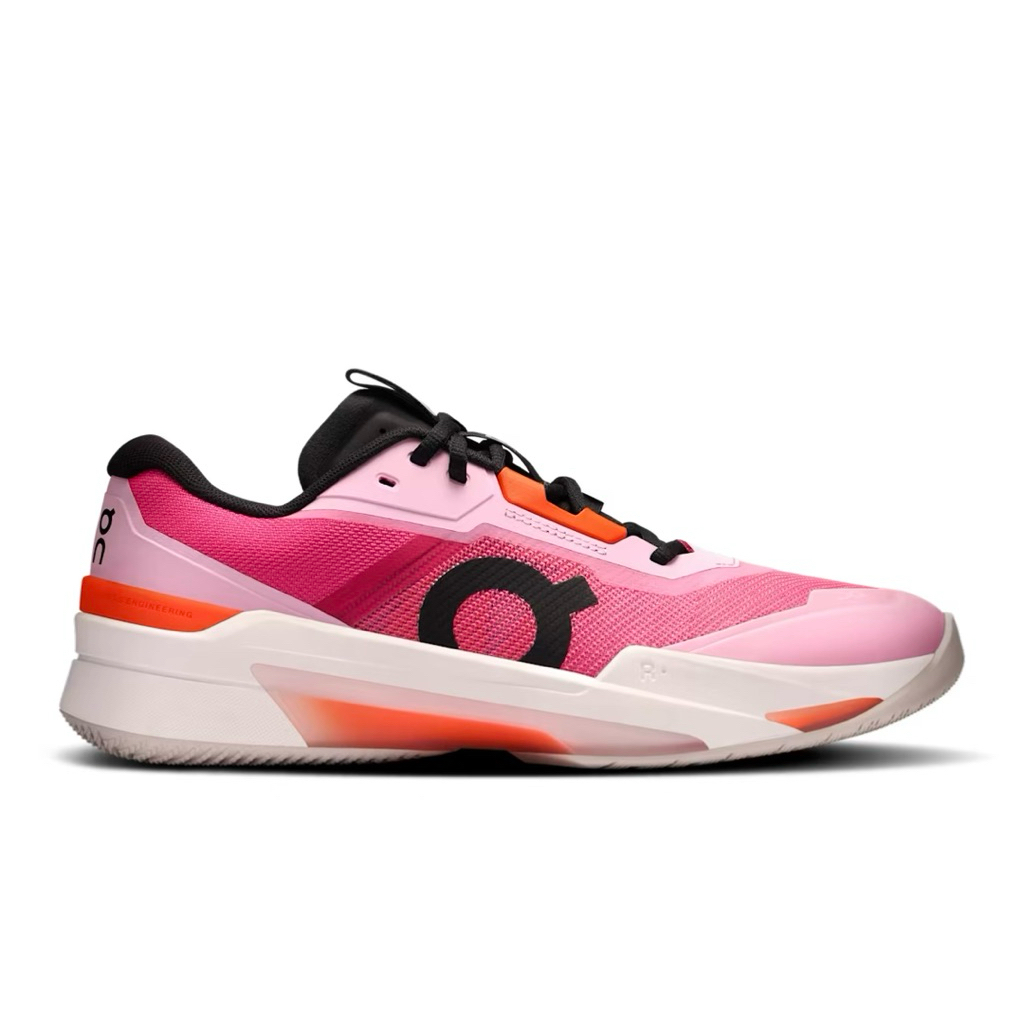 on the Roger pro fire pink white