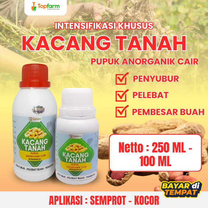 Pupuk Booster Kacang Tanah/Pupuk Untuk Kacang Tanah/Pupuk Kacang Tanah Besar dan Lebat Anti Rontok/P