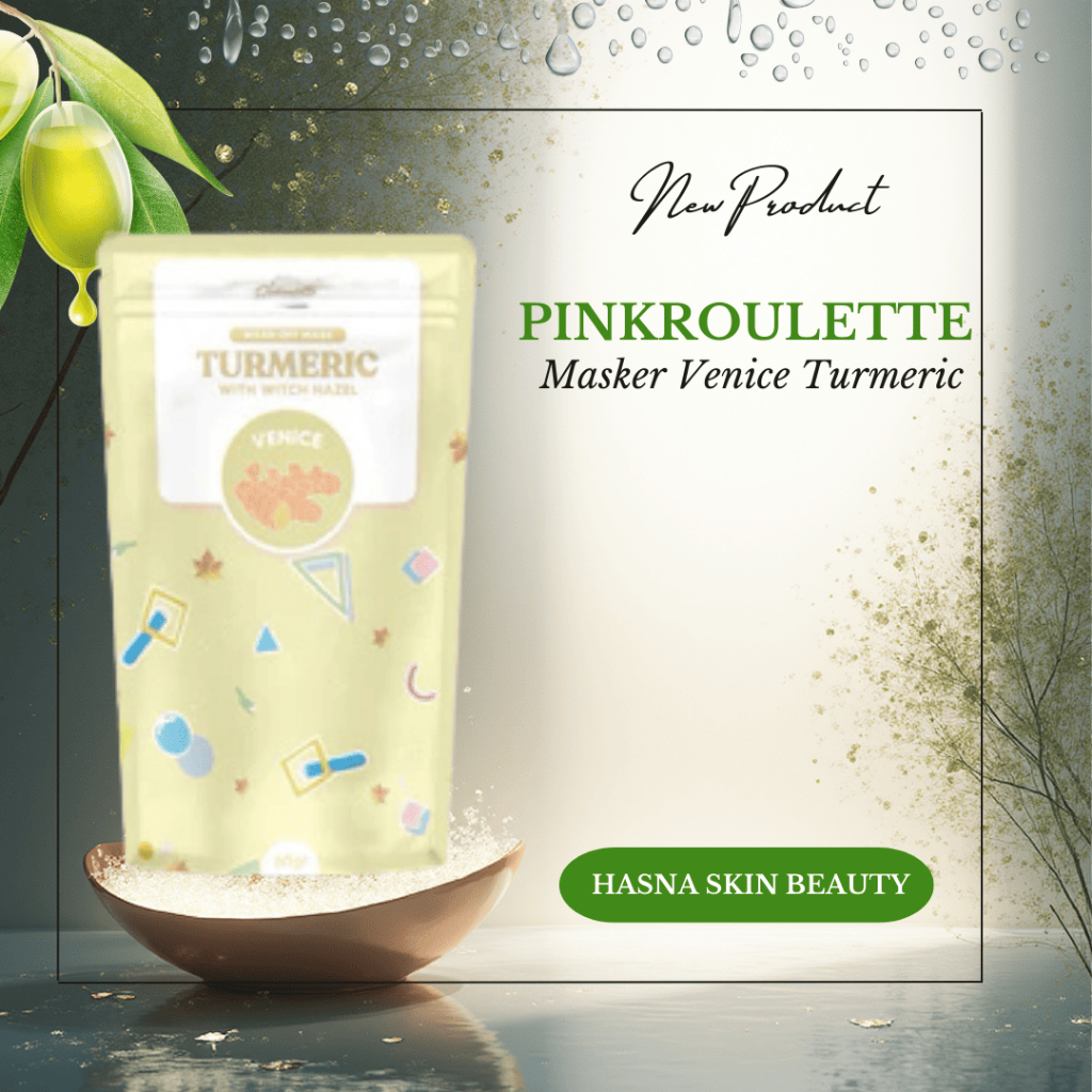 Pinkroulette Venice Turmeric 60gr Masker Organic Facemask