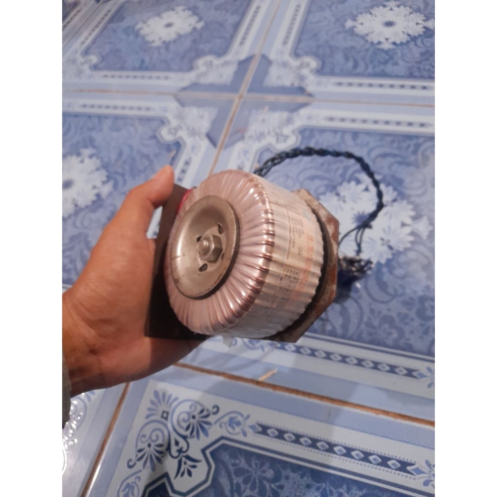 trafo donat 5 amper ct 12 volt bekas normal