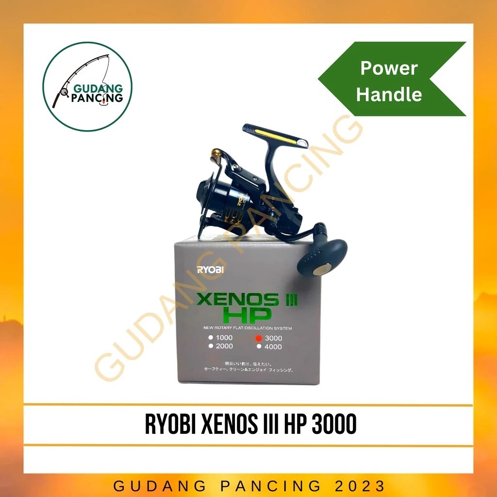 Reel Pancing Ryobi Xenos III HP 2000 3000