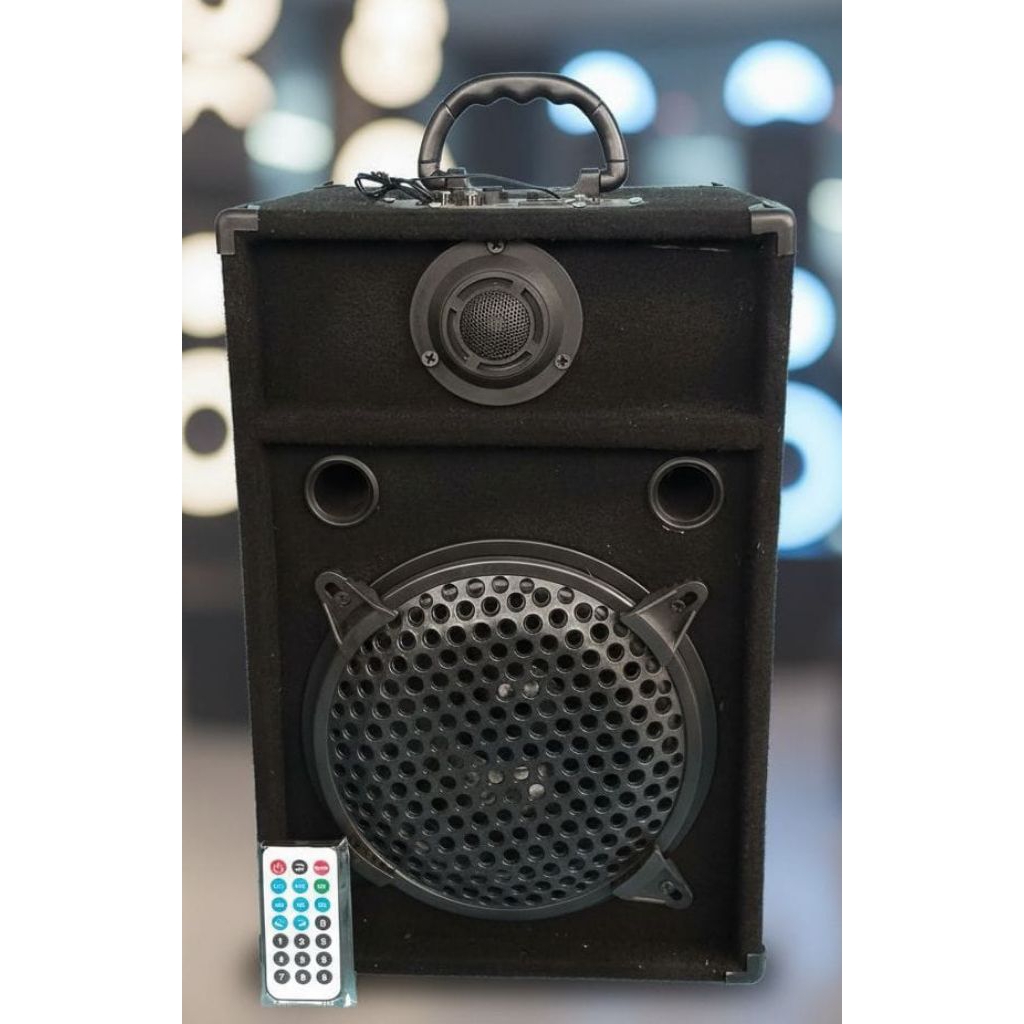 Speaker aktif full bass trebel bluetooth karaoke