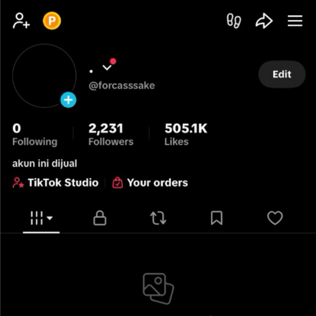 AKUN TT 2200 FOLLOWERS