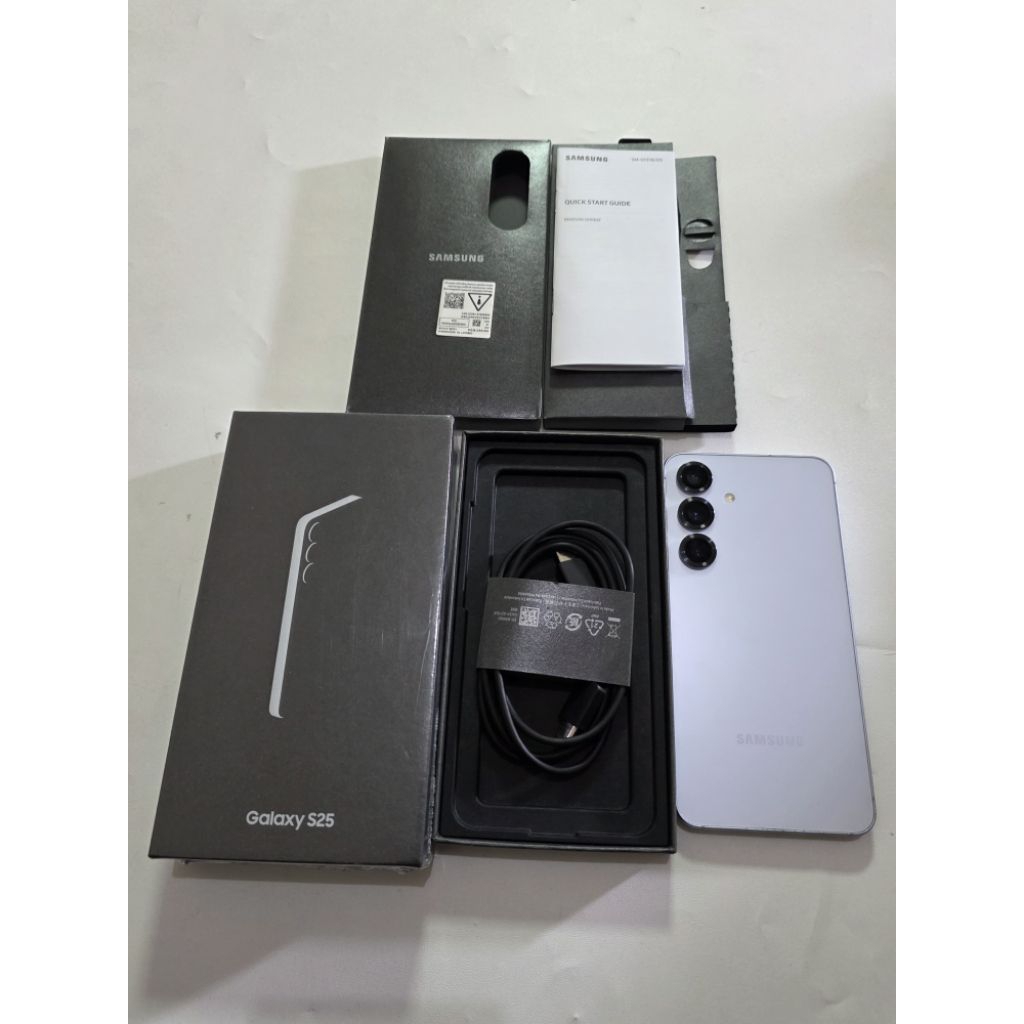 Samsung S25 Basic 12/512 gb resmi sein fullset