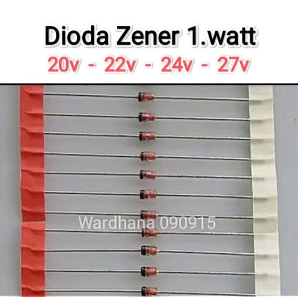 Dioda Zener 1 watt 20v 22v 24v 27v Dioda Zener 1watt