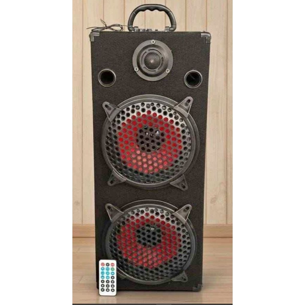 Speaker aktif 8inch double bluetooth karaoke istimewa
