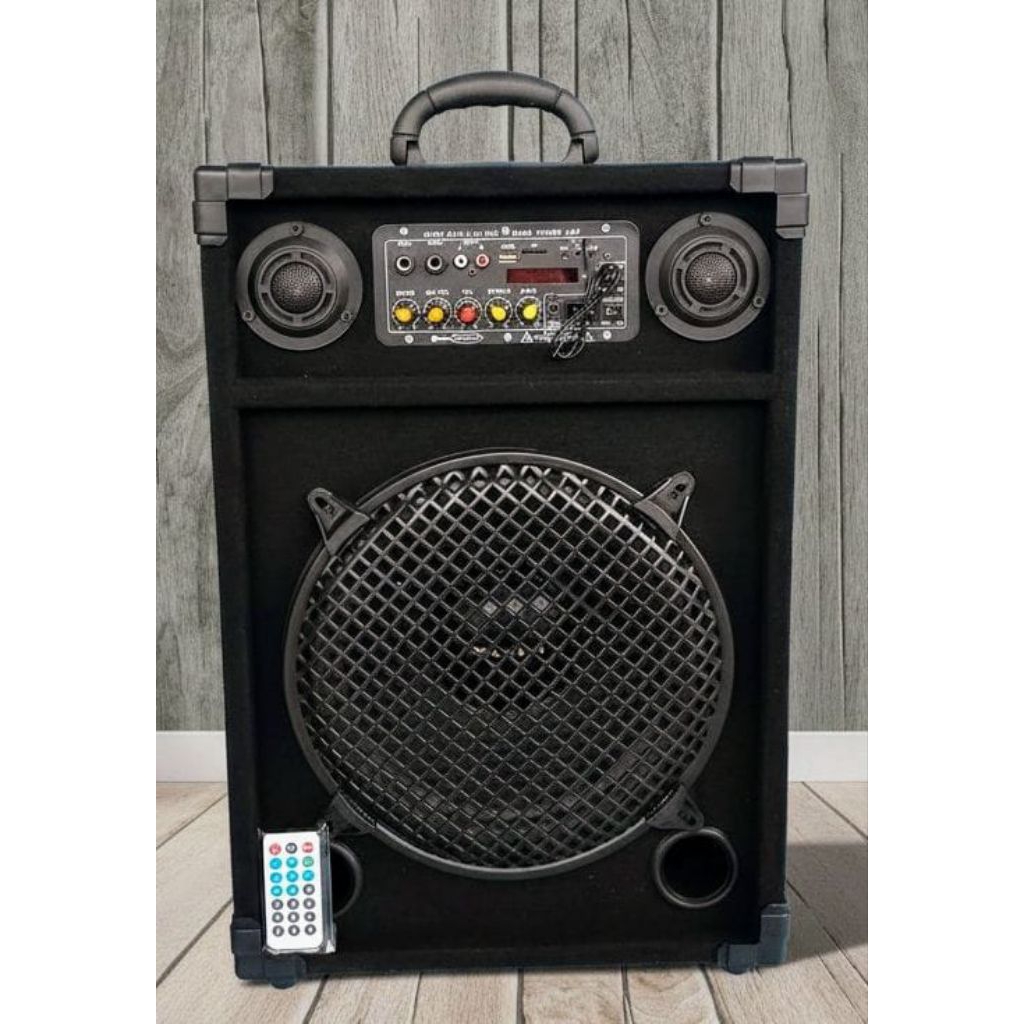 Speaker 12 inch bluetooth karaoke bass glerr