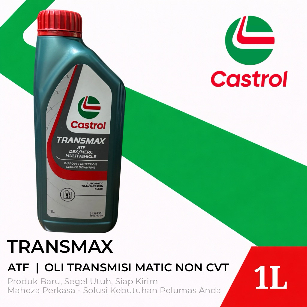 Castrol ATF Transmax Oli Transmisi Mobil Matic Non CVT Kemasan 1 Liter