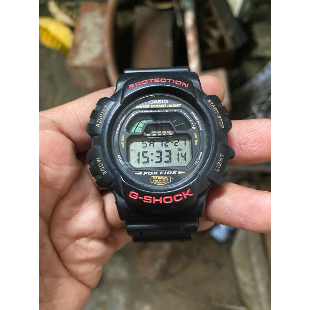 jam tangan dw8700 foxfire edisi gold