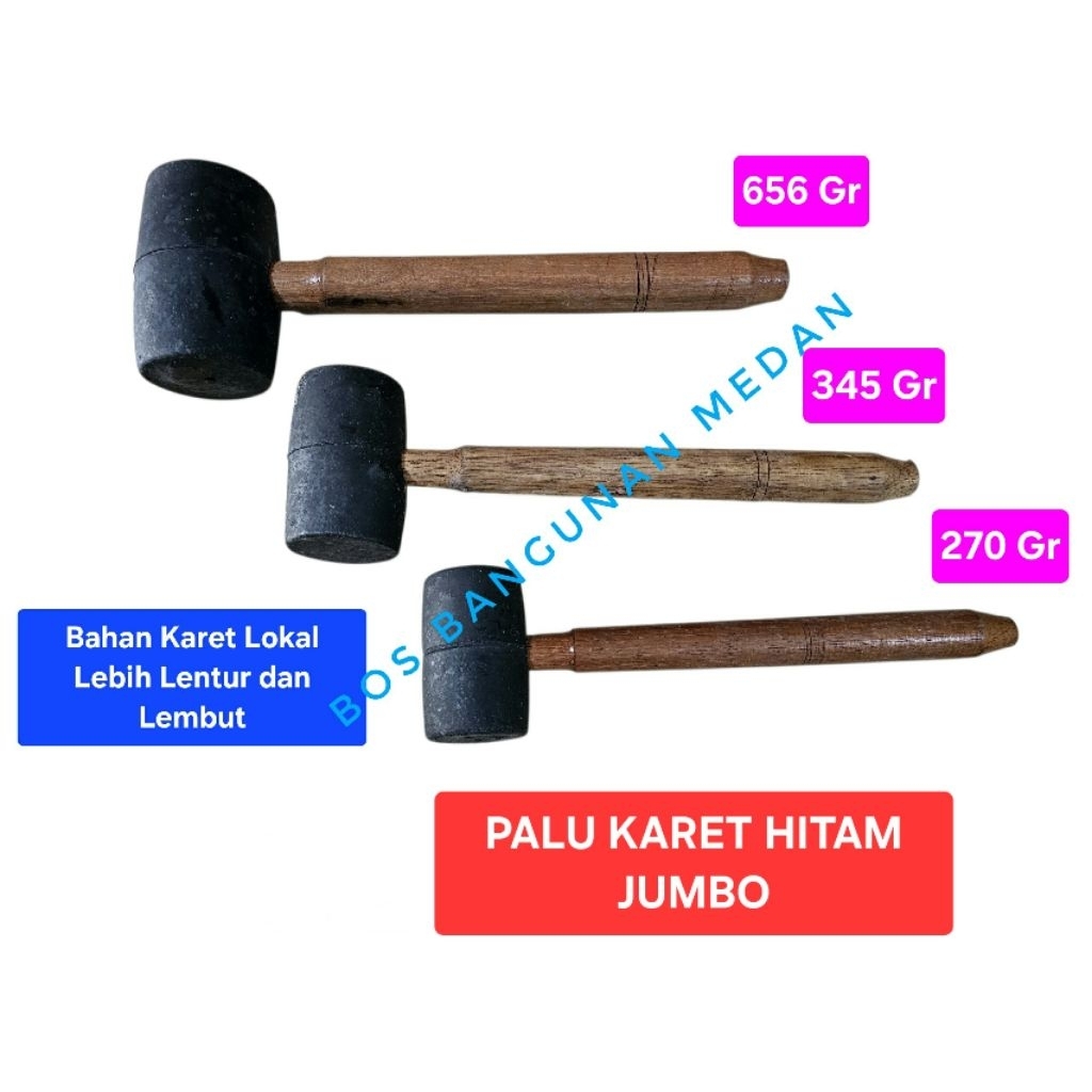 Palu Karet Keramik Jumbo / Martil Karet Jumbo Serbaguna Jumbo JENNIFER