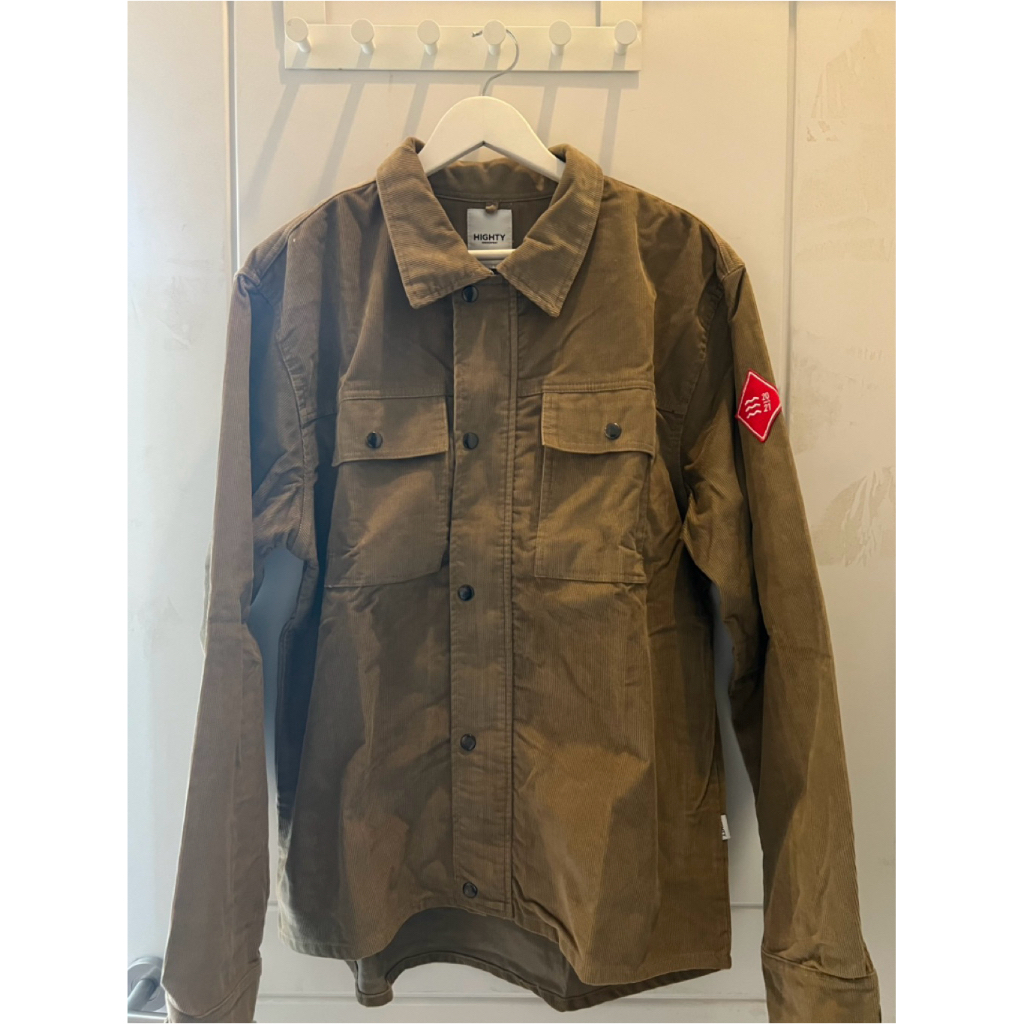 Jaket Denim Pria | HIGHTY Khaki Corduroy Jacket