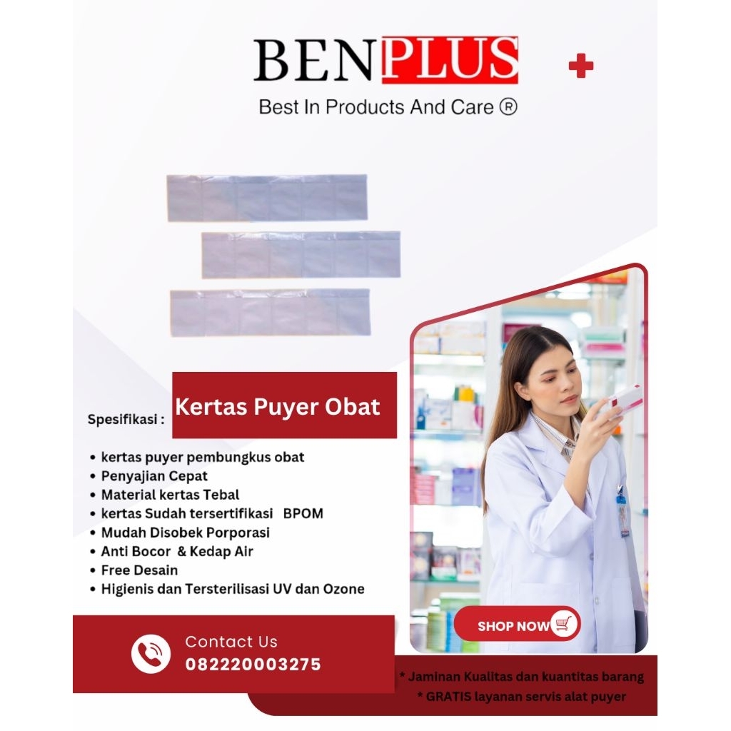 kertas puyer polos isi 1200 pcs