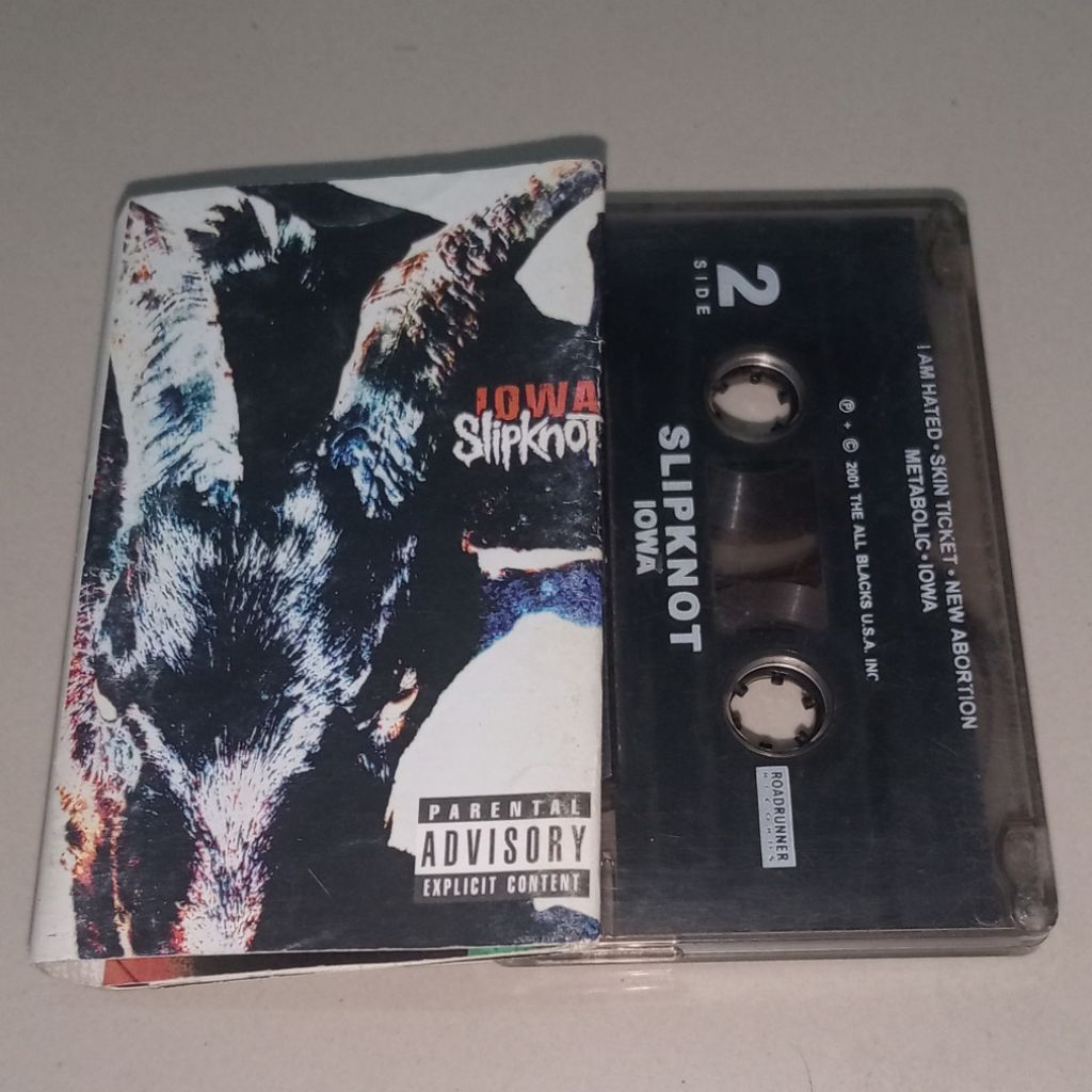 Kaset Slipknot - Iowa